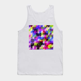 Geometric shapes in bright colors Tank Top